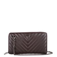 TOV Essentials-Wallets - Iris Clutch Wallet - Brown