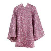 totes Fabric Poncho with Pocket Ditsy Floral Print