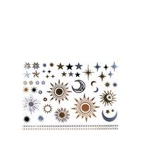 TONIGHT STAR & MOON FLASH TATTOOS