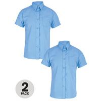 Top Class Girls Pack Of Two Short Sleeve Premium Blouses