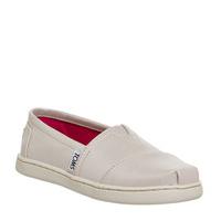 Toms Youth Classics PALE GOLD SHIMMER