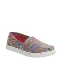 Toms Youth Classics BLUE ASTER SPACE DYE