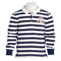 Toggi Coco Children\'s Rugby Shirt Night Blue Stripe