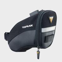 Topeak Aero Wedge Quick Clip Saddle Bag, Black