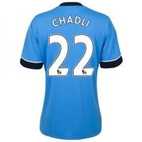 Tottenham Hotspur Away Shirt 2015/16 - Womens Sky Blue with Chadli 22 printing