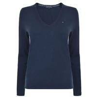 TOMMY HILFIGER Knitted V Neck Jumper