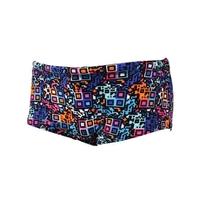 tots boys qr crazy printed trunks