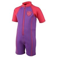 Tots Girls Seasquad Hot Tot Suit - Pink and Purple