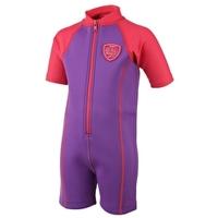 tots girls seasquad hot tot suit pink and purple