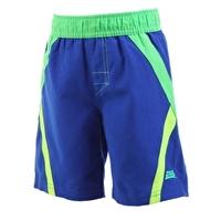 tots boys new wave panel short blue and yellow