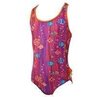 tots girls sea garden frills actionback purple multi