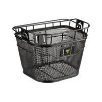 topeak front basket with fixer 3e black