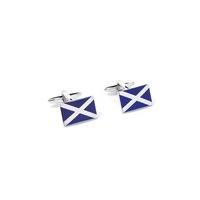 Tom English Scottish Flag Cufflinks 0 Silver Metal