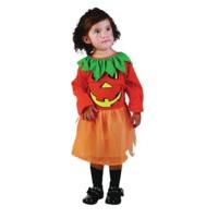 Toddlers Pumpkin Girl Costume