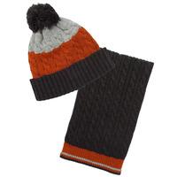 tokyo laundry salzburg unisex hat and scarf set