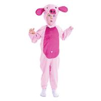 Toddler\'s Pig Costume With Headpiece