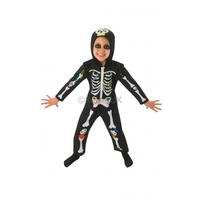 Toddlers Skeleton Costume