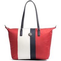 tommy hilfiger aw0aw03763 bag big accessories womens bag in red