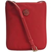 Tommy Hilfiger Poppy Flat Crossover women\'s Handbags in Red