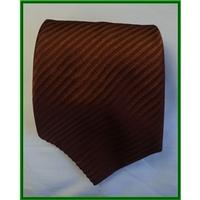 Tootal - Copper Diagonal Striped - Tie