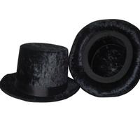 Top Hat Velvet Black One Size Fits All