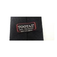 tootal black subtle striped designer tie