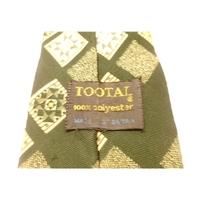 Tootal Designer Tie Green With Coloured Diamond Pattern
