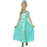 Toddlers Blue Girls Ice Princess Costume