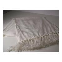 Tootal White Silk Gentlemans Scarf