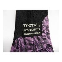 Tootal Designer Tie Purple & Black