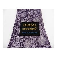 Tootal Designer Tie Purple Paisley Swirl Pattern