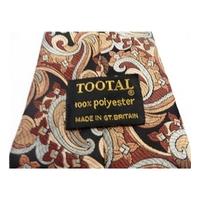 tootal designer tie multicoloured large paisley design