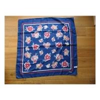 totes scarf 265 blue floral polyester totes size one size blue scarf