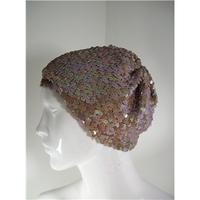 Top Shop Taupe Sequin Beret