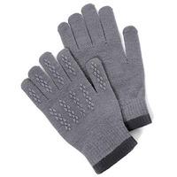 totes Mens Original Stretch Glove Grey One Size