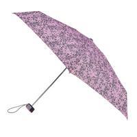 totes Miniflat Lilac Ditsy Print Umbrella (5 Section)