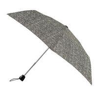 totes Auto Open/Close Thin Small Leopard Umbrella (3 Section)