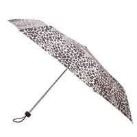 totes leopard mini umbrella 3 section