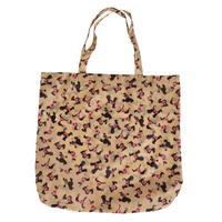 totes Dog Print Shopping Bag One Size