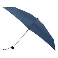 totes Thin Plain Navy Mini Umbrella (5 Section)