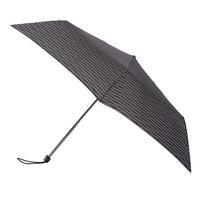 totes Steel Miniflat Black/White Wavy Dots Umbrella (3 Section)