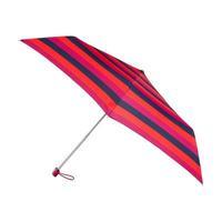 totes Miniflat Block Stripe Umbrella (3 Section)