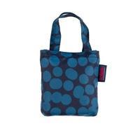 totes Large blue speckle dot Print Shopping Bag