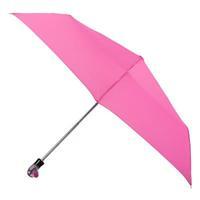 totes Steel Pink Print with Duck handle Umbrella (3 Section)
