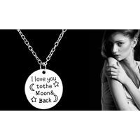 to the moon amp back necklace free pampp