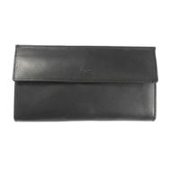 tony perotti black leather purse tp2966g black