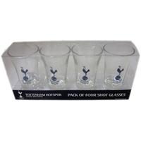 Tottenham FC 4 Pack Shot Glass