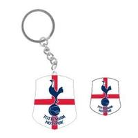 Tottenham FC Club Country Key Ring & Badge Set