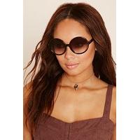 Tortoiseshell Round Sunglasses