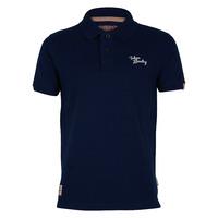 Tokyo Laundry Mount Louis navy Polo Shirt